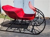 1880's Albany Cutter 6' Sleigh Refurbished for San