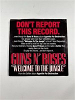 Rare Guns N' Roses Welcome To The Jungle PROMO 45
