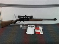 WINCHESTER MODEL 250 LEVER ACTION .22, BSA SCOPE
