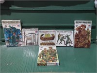 BOXES OF MILITARY MINIATURES