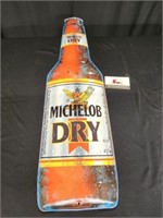Metal Michelob Dry Sign