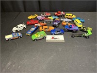 Matchbox and Hotwheels cars
