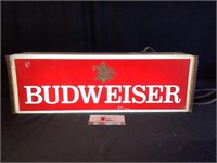 Budweiser light up sign