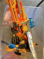 Nerf gun, miscellaneous toys