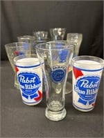 Pabst beer glasses