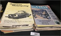 1950s-1960s Motorcycle Magazines.