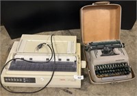 Vintage Smith-Corona Typewriter, Okidata