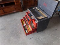 Large toolbox with tools