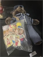 U.S. Mail Decorated Teddy Bear, Kellogg’s Bean