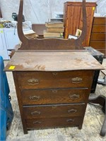 four drawer oak dresser