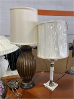 Pair of Lamps.