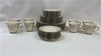 40 piece windsong by Lenox estate set