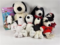 ASSORTED LOT OF PLUSH SNOOPY