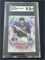 Francisco Alvarez Rookie Card SGC 9.5 Stars of MLB