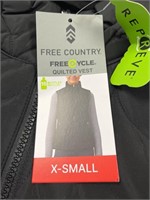 Free Country quilted vest XS