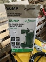 LOELLER SUMP SUBMERSIBLE SUMP PUMP 1/2 HP - 60GPM