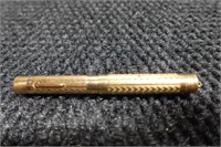 Vtg Wahl Necklace Pendant Fountain Pen Gold Fill