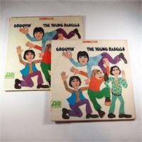 2 X Young Rascals Groovin' LPs
