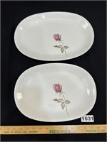 Rosenthal China Platters 13" & 15"
