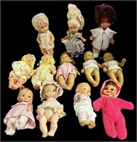 Assorted Vintage Mini Dolls
