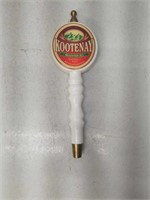 NOS Kootenay Mountain Ale Beer Tap Handle