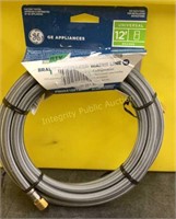 GE Braided Ice Maker Water Line 12’