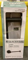 Glacier Bay Toilet Paper Holder Matte Black
