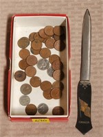 Canada Letter Opener, Candian Coins