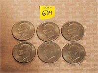 (6) Ike Dollars