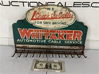 Whitaker automotive Cables embossed tin