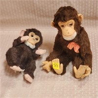 Lot of Vintage Chimp Toy & Furreal Chimp Toy