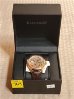 Thomas Earnshaw Bauer Black Gold Wristwatch