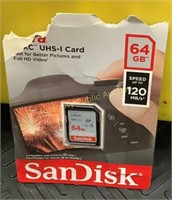 SanDisk 64 GB UHS Card
