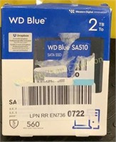 WD Blue SATA SSD 2TB $130 R