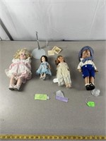 Vintage dolls including Ginny Look A like,
