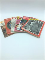 Set of 6 Vintage Magazines