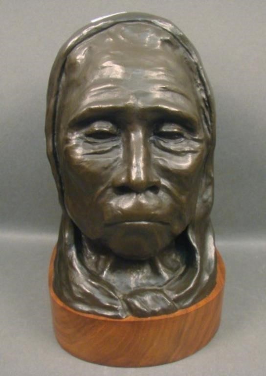 Bronze Sculpture Signed C. Bernard