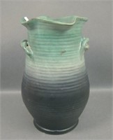 Weller Ware Hand Made Pottery Two Handled Vase