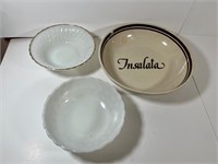 ASSORTED BOWLS (ANCHOR HOCKING & MORE)