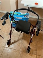 ROLLATOR MOBILITY WALKER - WALGREENS