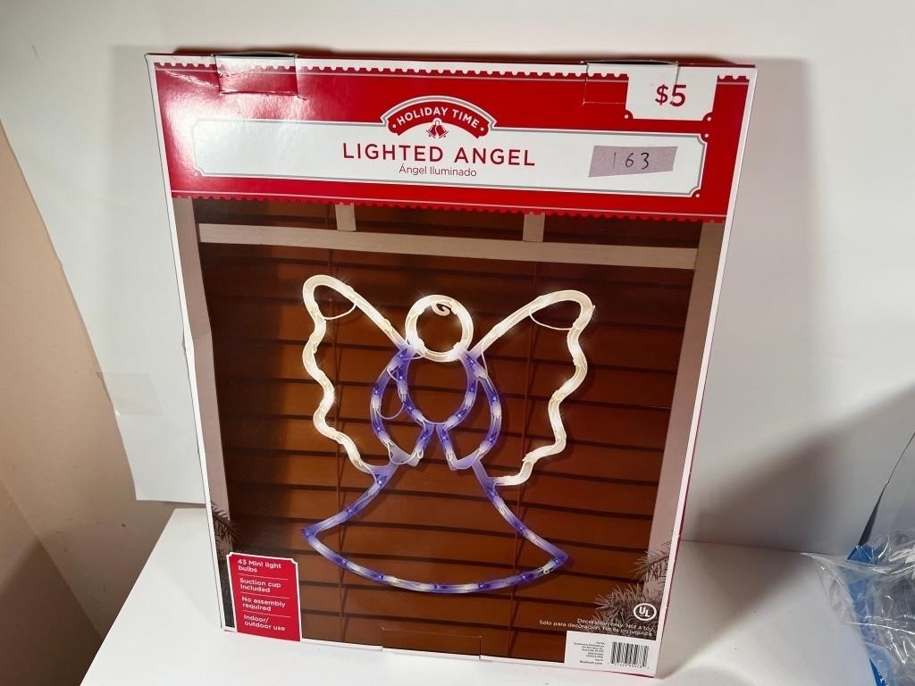 LIGHTED ANGEL CHRISTMAS DÉCOR