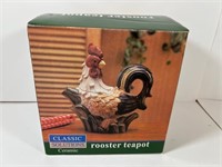 ROOSTER TEAPOT - CLASSIC SOLUTIONS CERAMIC (WITH