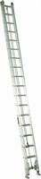 Louisville Ladder AE2236 Extension Ladder, Silver