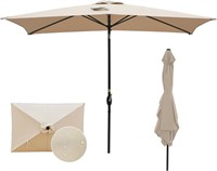 MONDAWE Outdoor Patio Umbrella 10 x 6.5 FT Rectan
