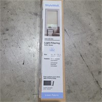 STYLEWELL LIGHT FILTERING ROLLER SHADE 55IN W x X