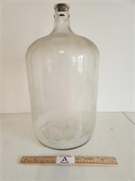 Large Glass Jar With Cork