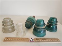 Assortment of Antique Insulators