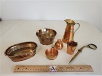 Neat Metal Trinkets.  5 Pieces are Copper And