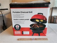 New Portable Charcoal Grill No Assembly Required.