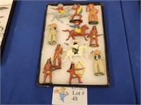 VINTAGE 1930'S BARCLAY LEAD CHILDREN'S TOYS